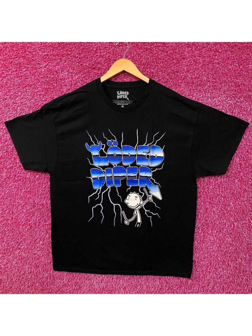 Diary Of The Wimpy Kid Löded Diper Graphic Lightning T-Shirt XL